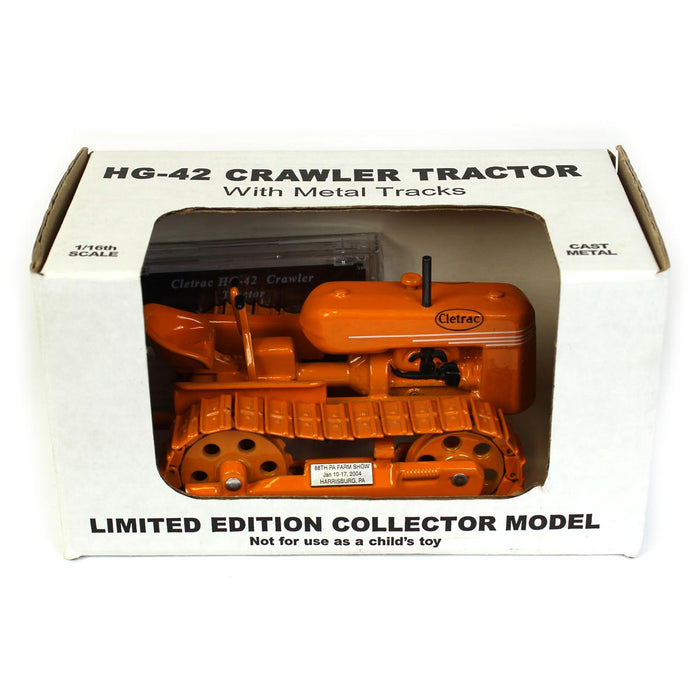 1/16 Cletrac HG-42 Crawler 2004 88th PA Farm Show Edition