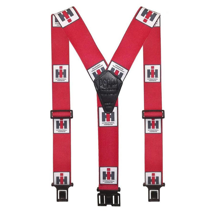 54" IH Red 2" Hook Suspenders