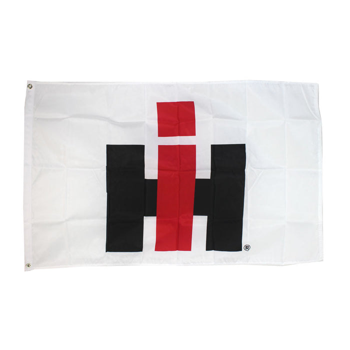 IH Logo 3' x 5' White Nylon Flag
