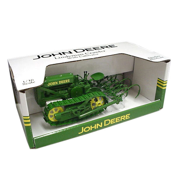 1/16 John Deere BO Lindeman Crawler with Cultivator by SpecCast