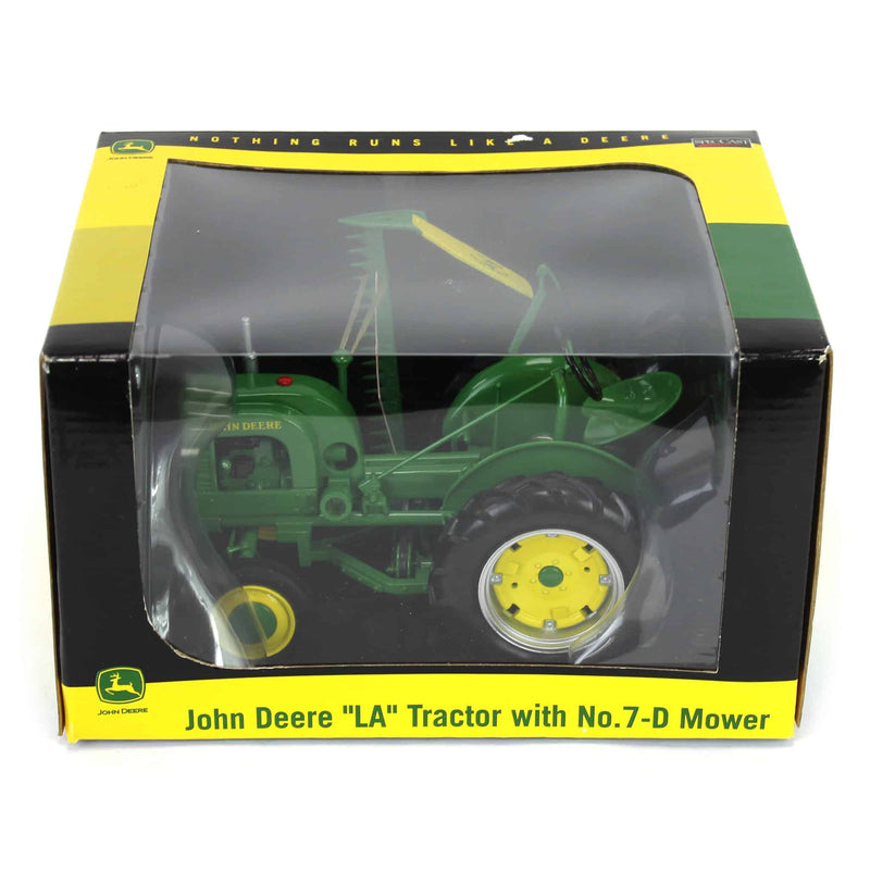 1/16 John Deere LA Tractor with No. 7 D Side Mower by SpecCast