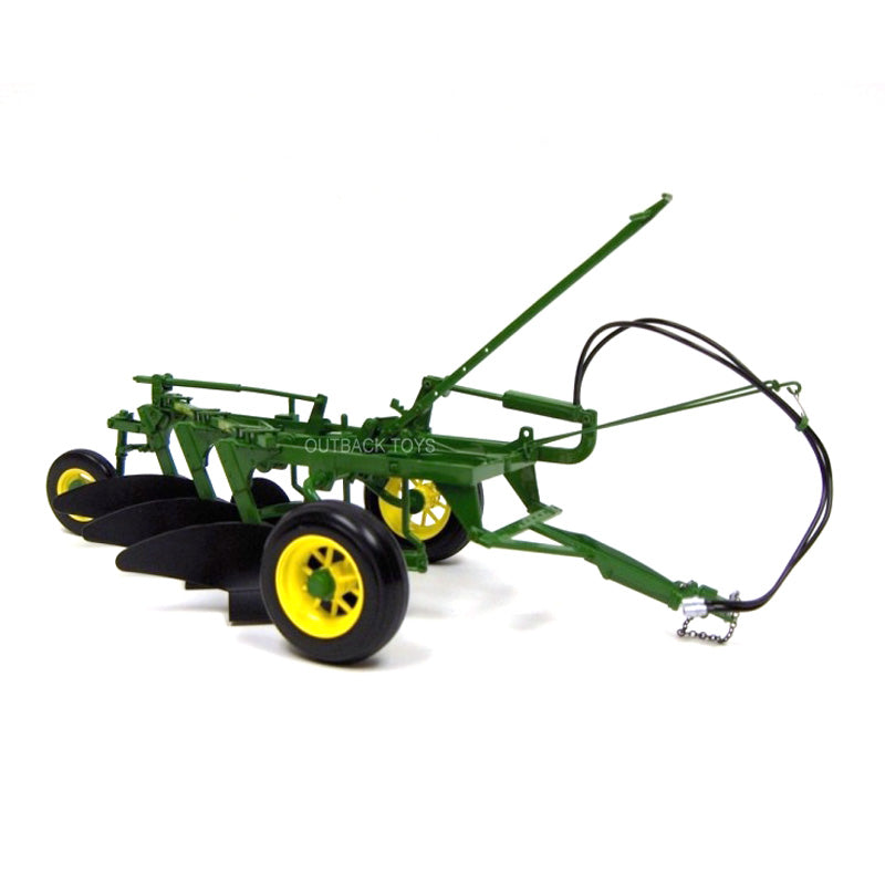 1/16 High Detail John Deere Model 55 3-Bottom Plow with Rubber Tires by SpecCast