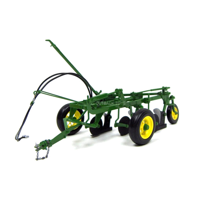1/16 High Detail John Deere Model 55 3-Bottom Plow with Rubber Tires by SpecCast