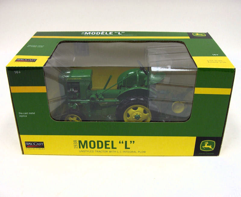 1/16 John Deere L with Plow by SpecCast