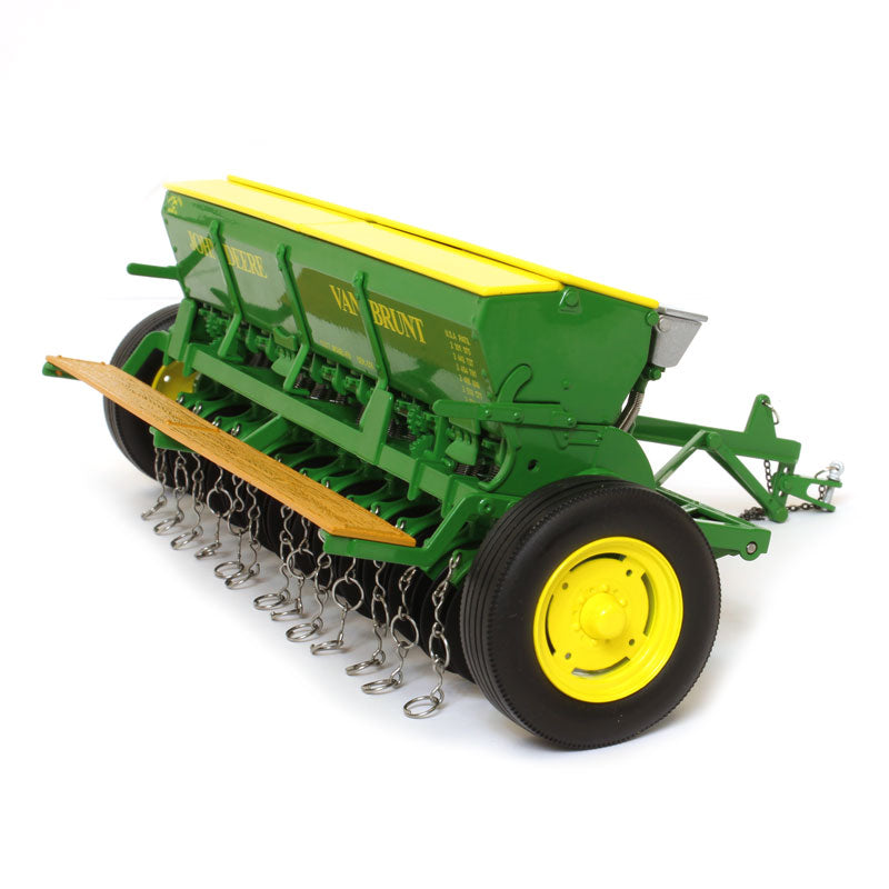 1/16 John Deere Model FB Grain Drill with Yellow Hopper Lids by SpecCast
