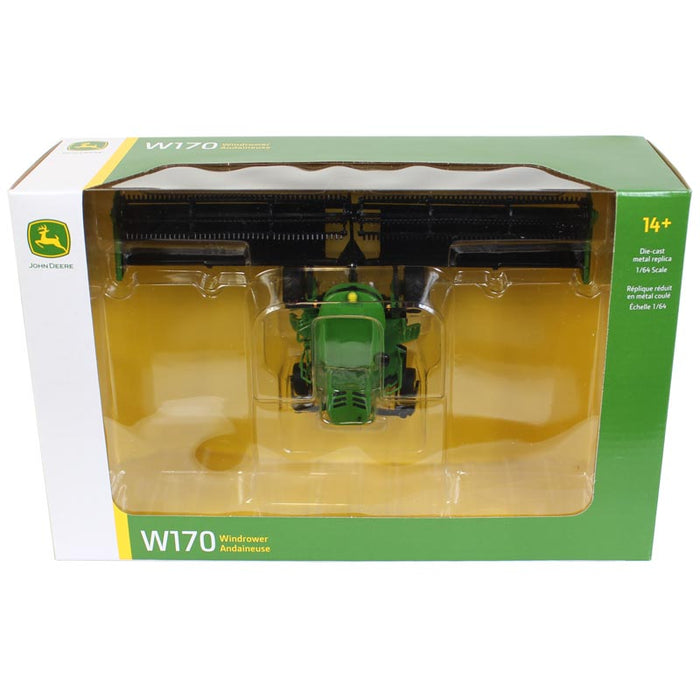 1/64 Limited Edition High Detail John Deere W170 Windrower by SpecCast