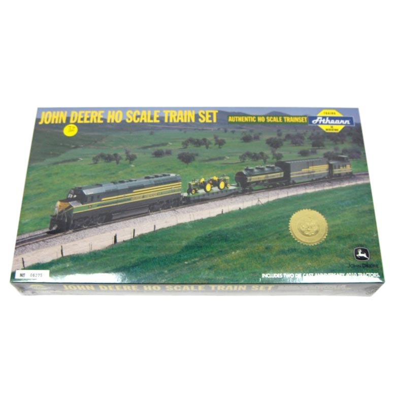 1/87 John Deere HO Scale Train Set #4 by Athearn