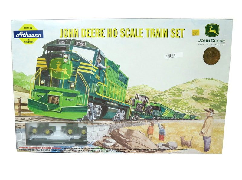 1/87 John Deere Train HO Scale Train Set #9 by Athearn, 2005 Edition