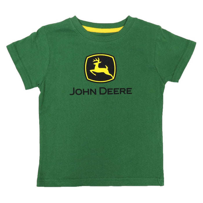 John Deere Toddler Green Trademark Short Sleeve Tee