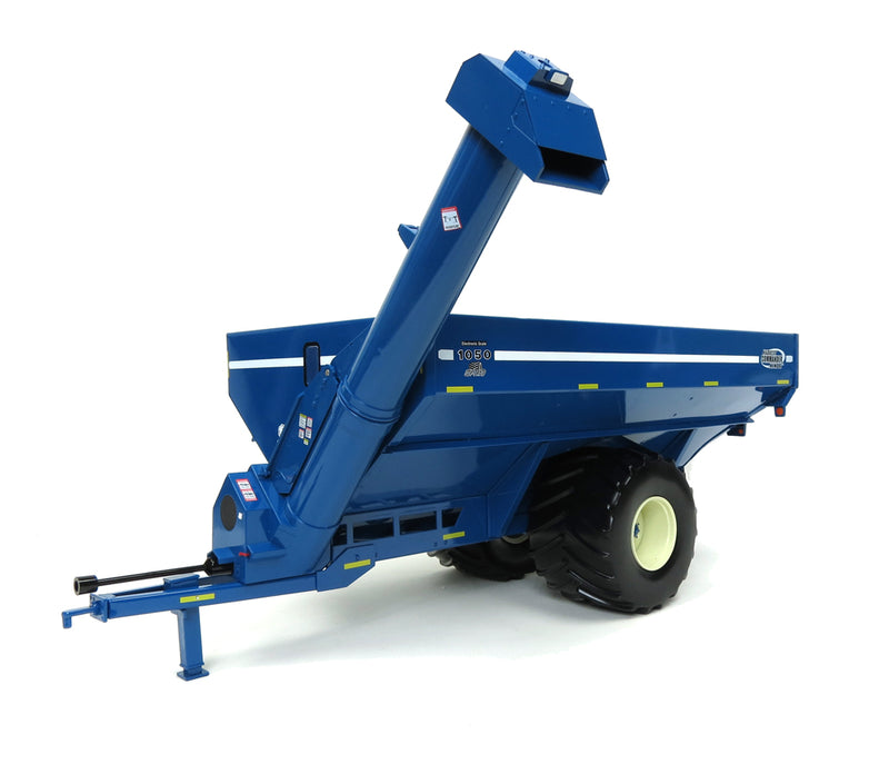 1/16 Kinze 1050 Harvest Commander Grain Wagon with Large 66 Inch Soft Tread Tires by SpecCast