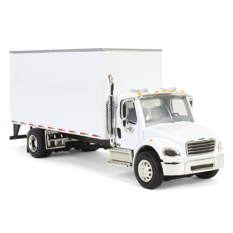 1/64 Freightliner M2 Van Box Truck, Blank White