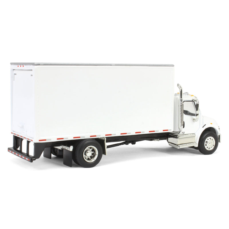 1/64 Freightliner M2 Van Box Truck, Blank White