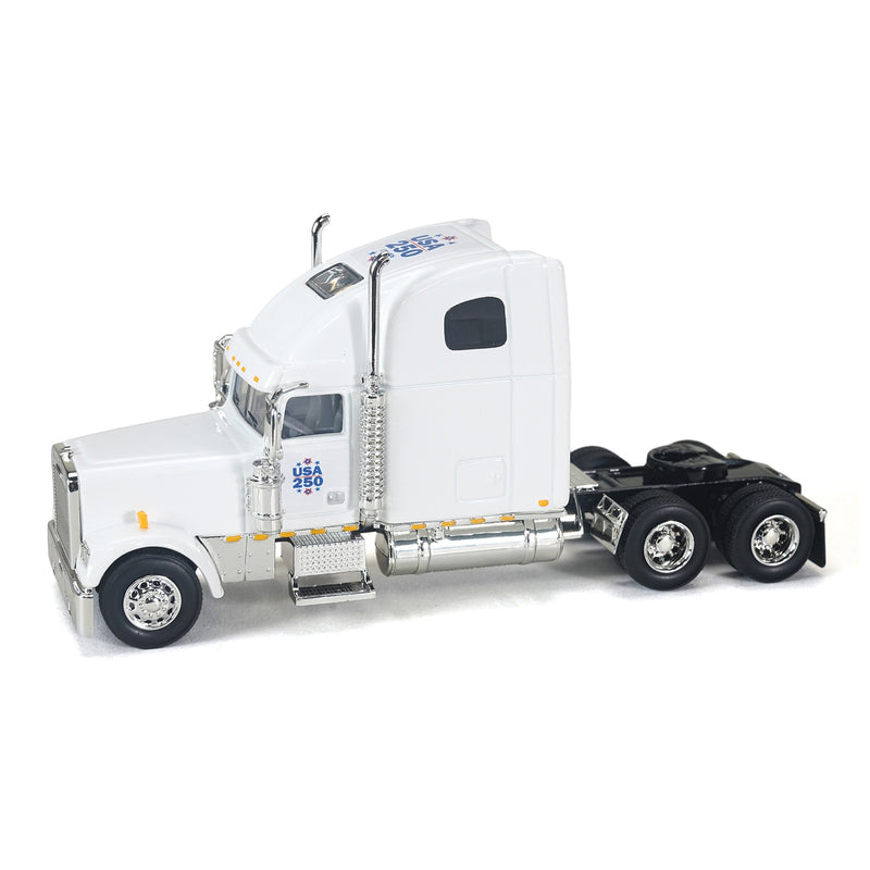 1/64 Freightliner Classic XL Semi Truck with Honoring American Agriculture Trailer by SpecCast, USA 250th Anniversary