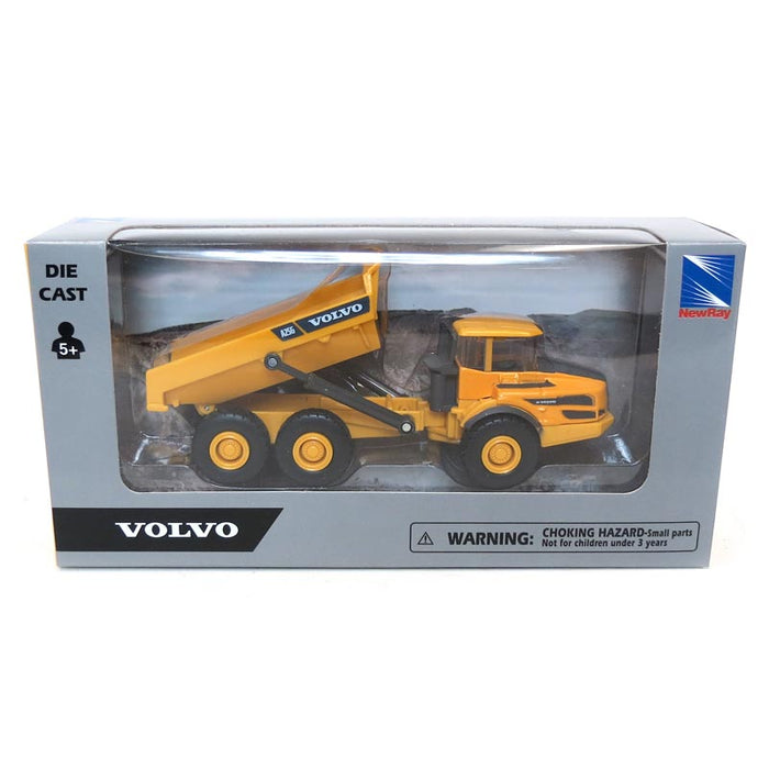 5.5" Volvo A25G Dump Truck by New Ray