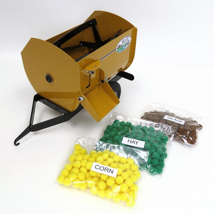 1/16 Yellow Steel Feed Mixer Wagon