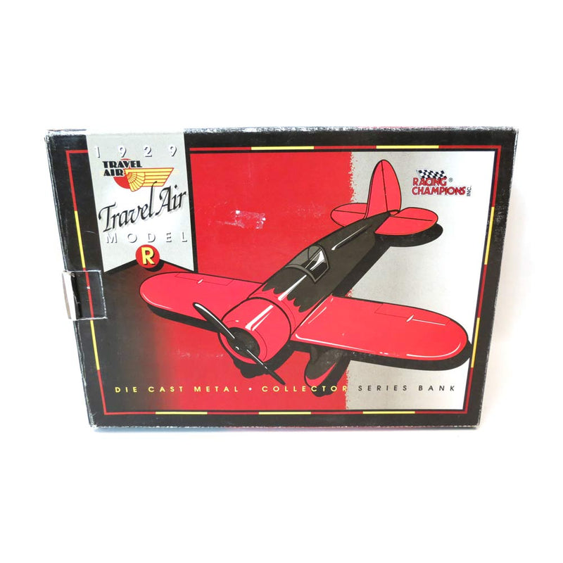 1929 Travel Air Model R Diecast Airplane Bank