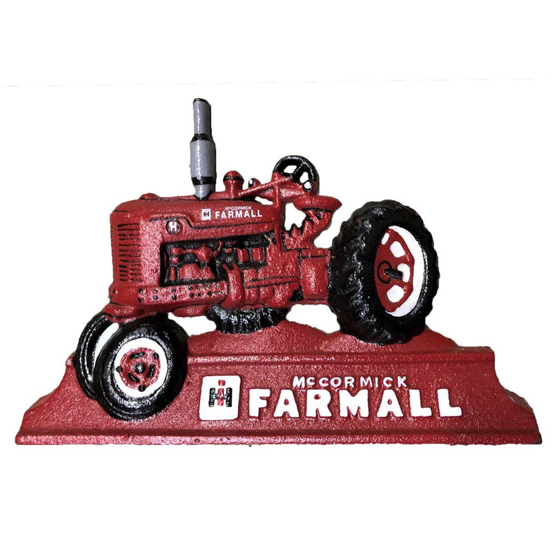 IH Farmall H Cast Iron Doorstop