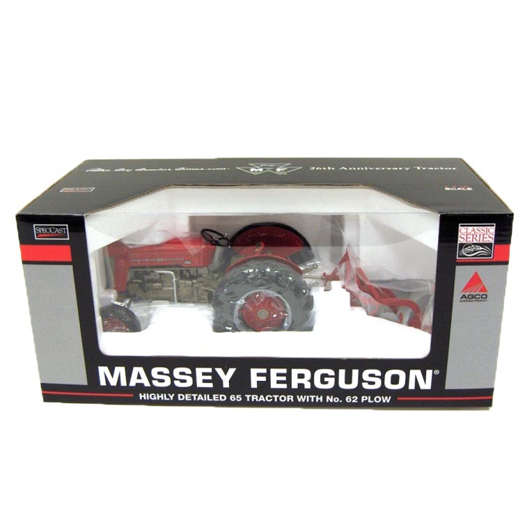 1/16 Massey Ferguson 65 with No. 62 Plow by SpecCast, 2009 Toy Tractor Times