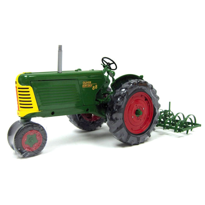 1/16 High Detail Oliver 88 Gas with Spring Tooth Harrow