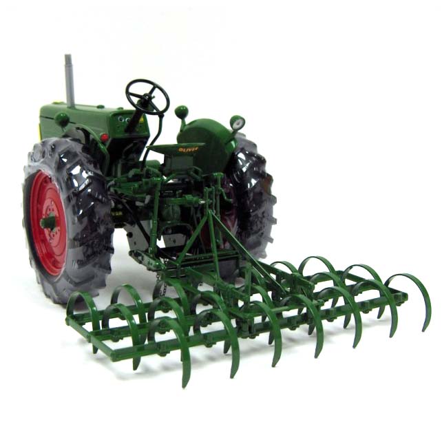 1/16 High Detail Oliver 88 Gas with Spring Tooth Harrow