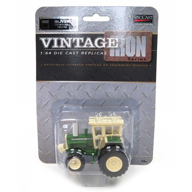 1/64 Oliver 2255 with Cab & Duals by SpecCast, Vintage Iron Series