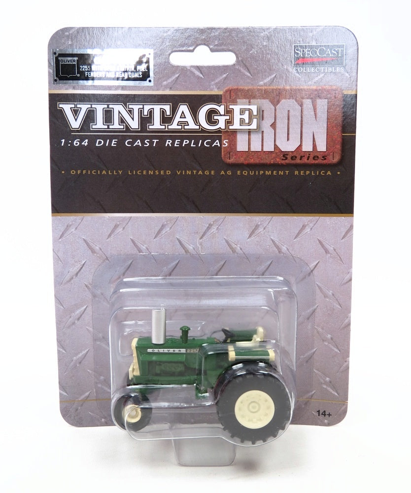 1/64 Oliver 2255 2WD Tractor with Duals & Fender Tanks by SpecCast