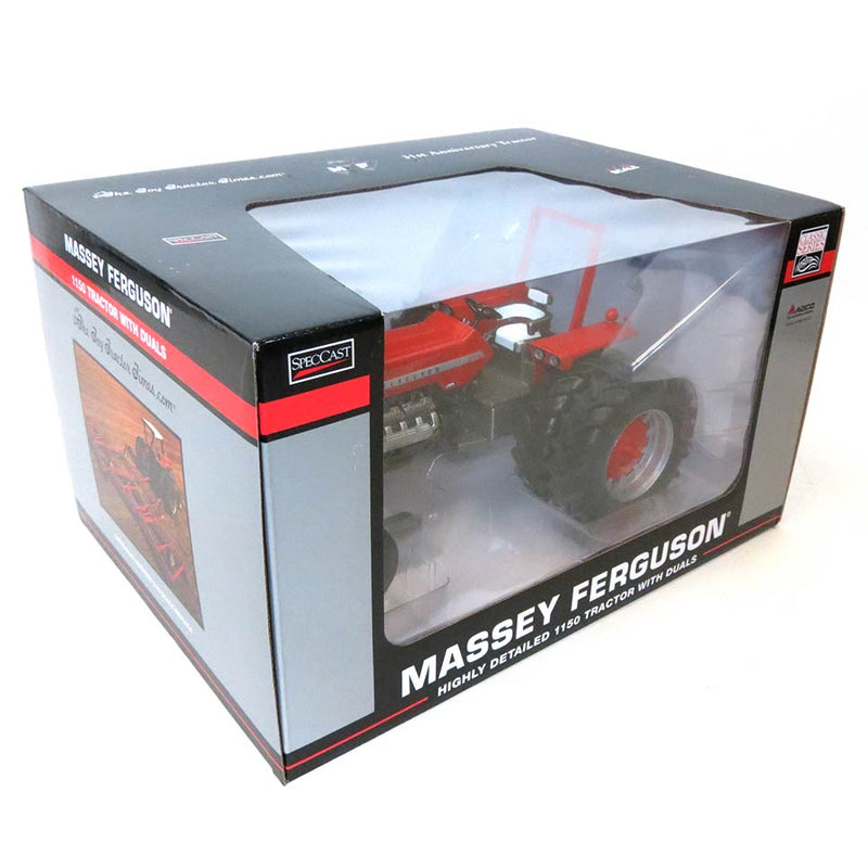 1/16 Massey Ferguson 1150 Tractor with ROPS and Rear Duals, Toy Tractor Times #7 by SpecCast