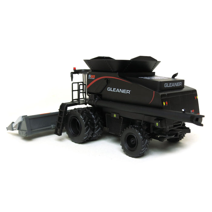 1/64 Gleaner S98 Combine with Corn Head, New Product Intro Black Stealth Version