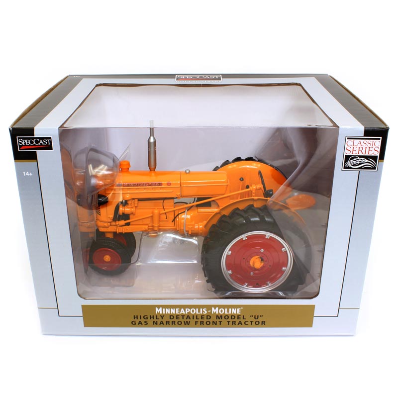 1/16 High Detail Minneapolis Moline U Gas Narrow Front Tractor by SpecCast