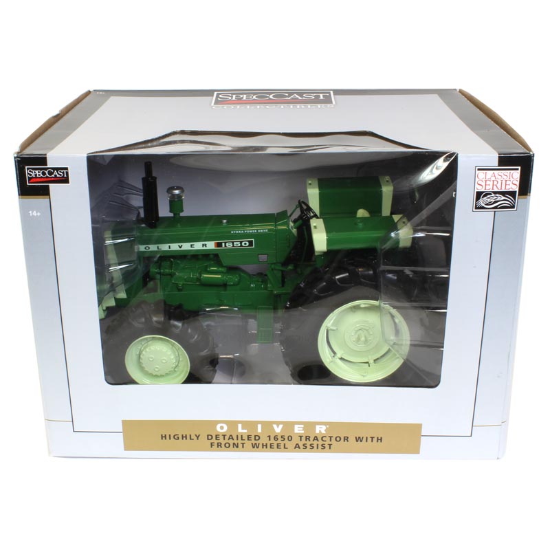 1/16 High Detail Oliver 1650 with Front Wheel Assist by SpecCast