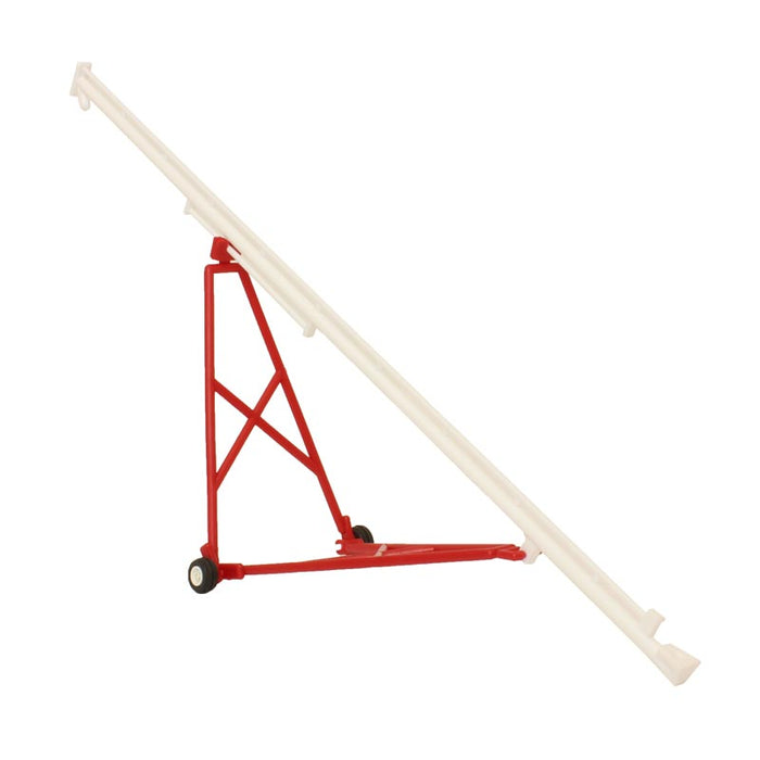 1/64 Red & White Plastic Grain Auger (80ft to Scale) by Standi Toys