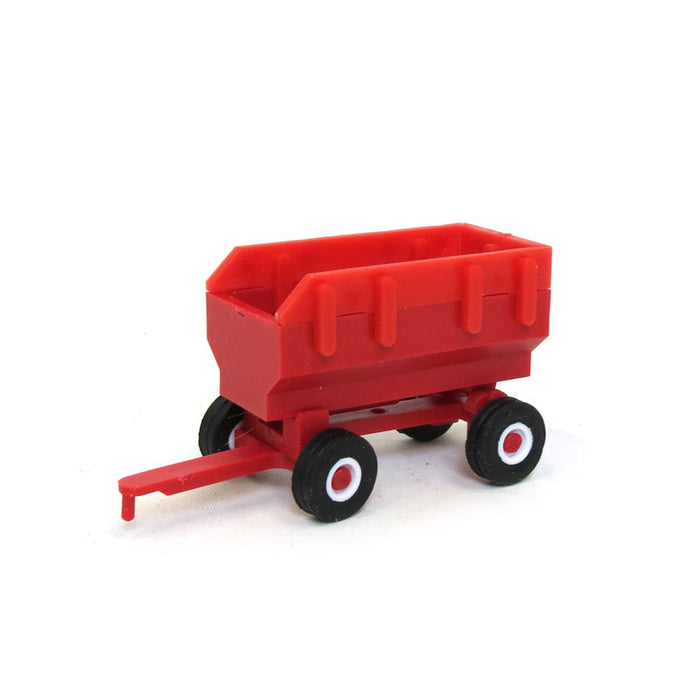 1/64 ST220 Red Flarebox Wagon with Extensions, Plastic by Standi Toys