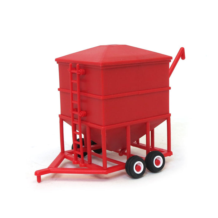 1/64 Red Plastic Portable Wet holding Bin by Standi Toys