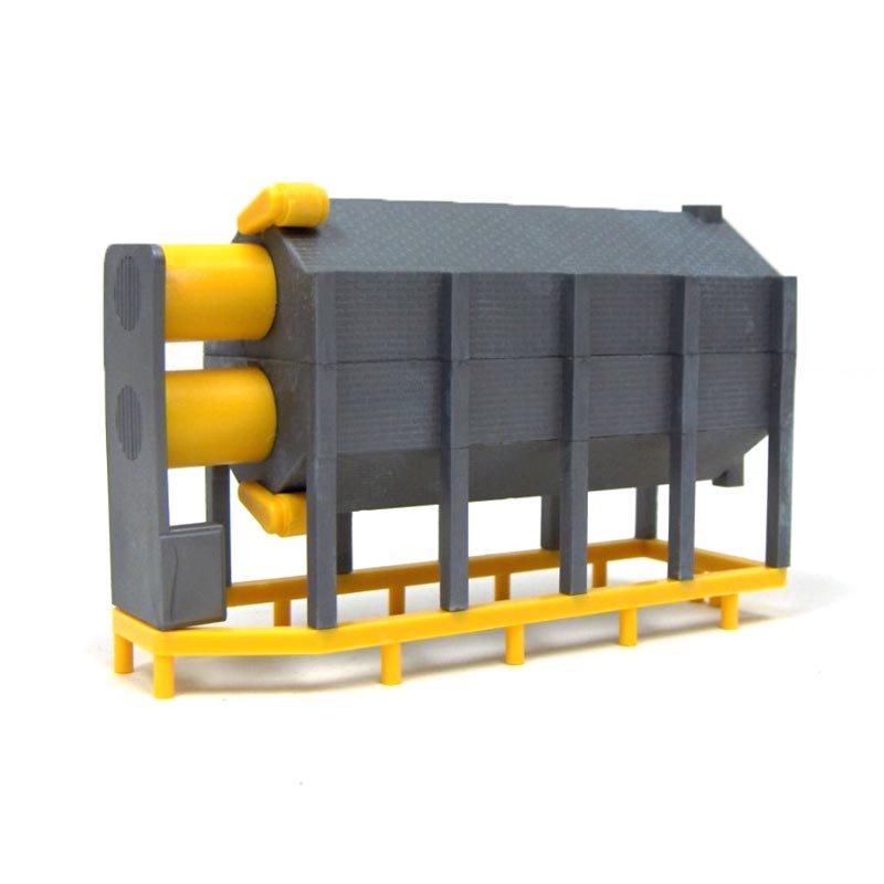 1/64 ST048 Standi Toys 1 High Stackable Grain Dryer, Yellow