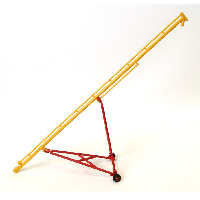 1/64 Red & Yellow Plastic Grain Auger (80ft to Scale) by Standi Toys