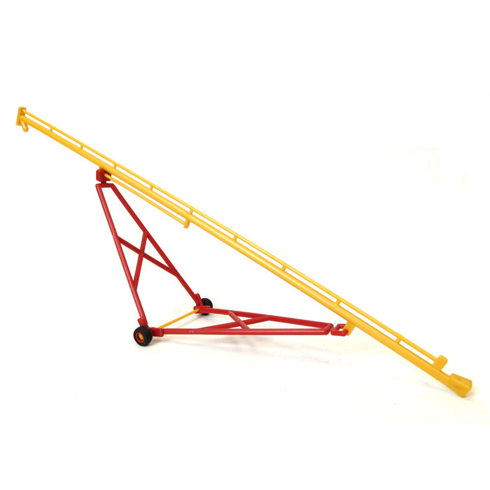 1/64 Red & Yellow Plastic Grain Auger (80ft to Scale) by Standi Toys