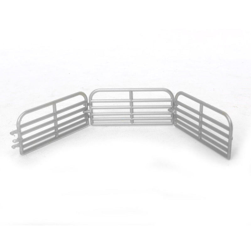 1/64 Silver (3) 10 feet Cattle Gate for Fence by Standi Toys