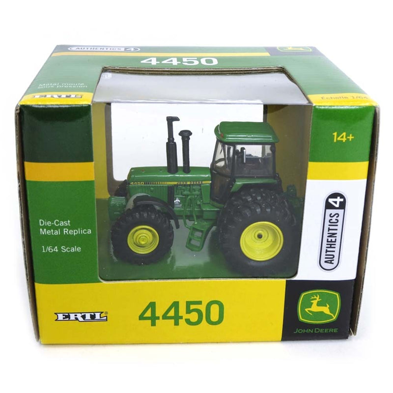 1/64 John Deere 4450 MFD Tractor with Duals, ERTL Authentics #4