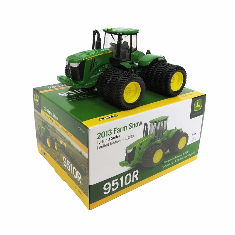1/64 John Deere 9510R Tractor with Triples, 2013 Farm Show Edition by ERTL