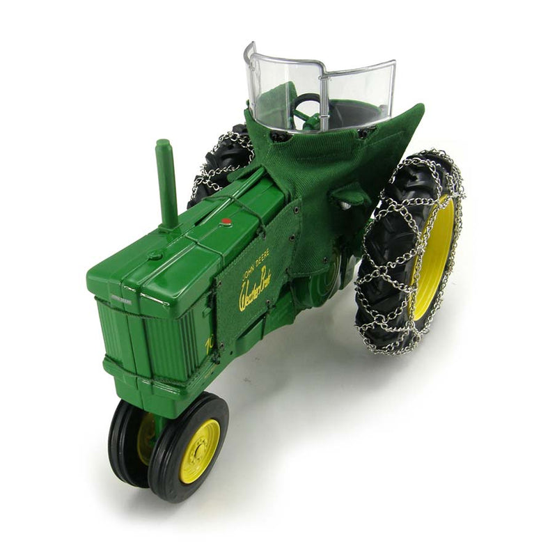 1/16 John Deere 70 Tractor with Heat Houser and Chains by ERTL