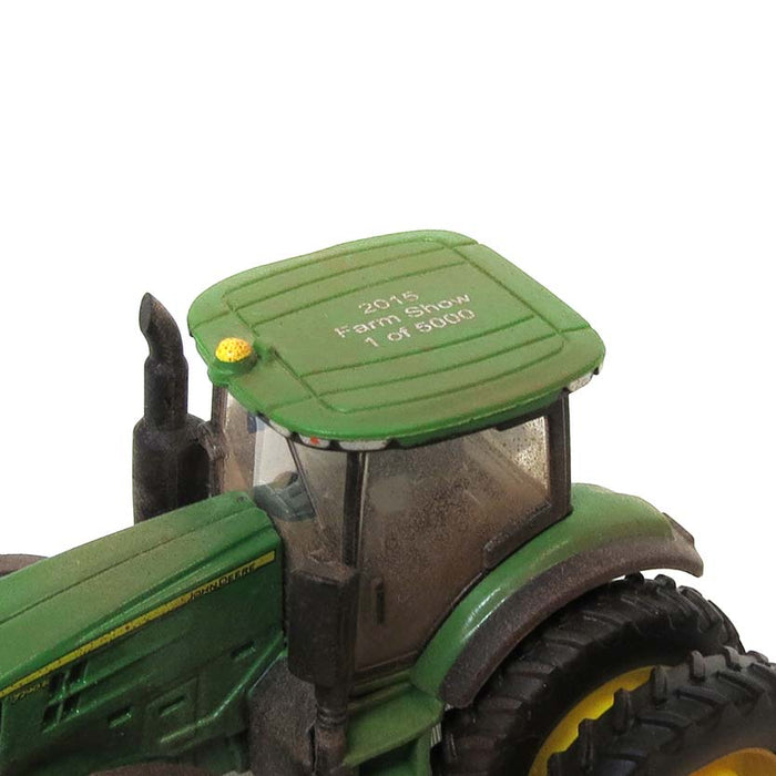 Dusty 1/64 2015 Farm Show Edition John Deere 7290R Tractor with Duals