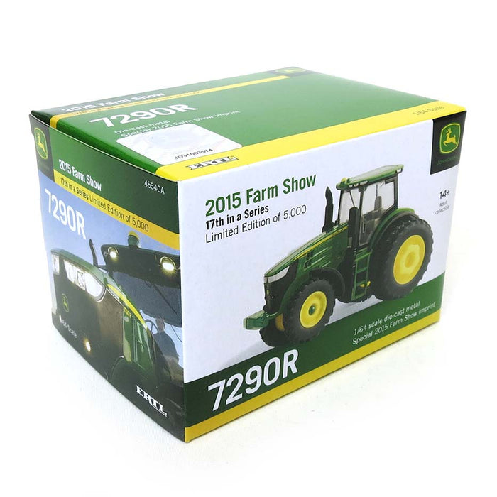 Dusty 1/64 2015 Farm Show Edition John Deere 7290R Tractor with Duals