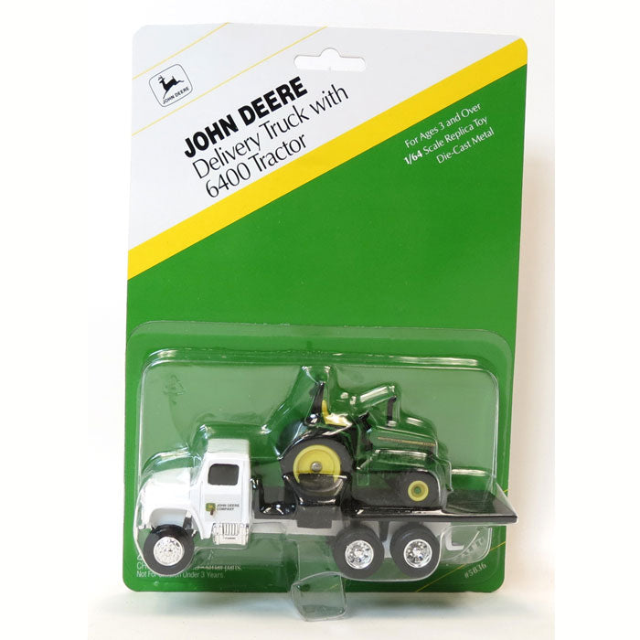 1/64 John Deere Delivery Truck with 6400 Tractor