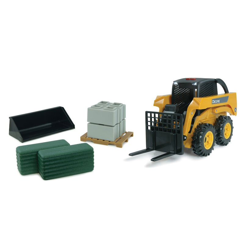 1/16 Big Farm John Deere Skid Loader Play Set