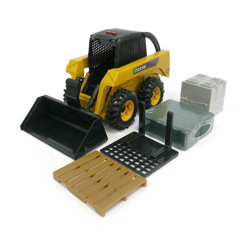 1/16 Big Farm John Deere Skid Loader Play Set