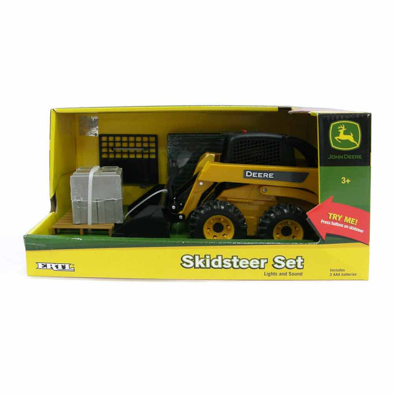 1/16 Big Farm John Deere Skid Loader Play Set