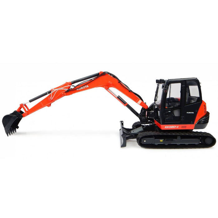 1/24 High Detail Kubota KX080-4 Excavator USA Version