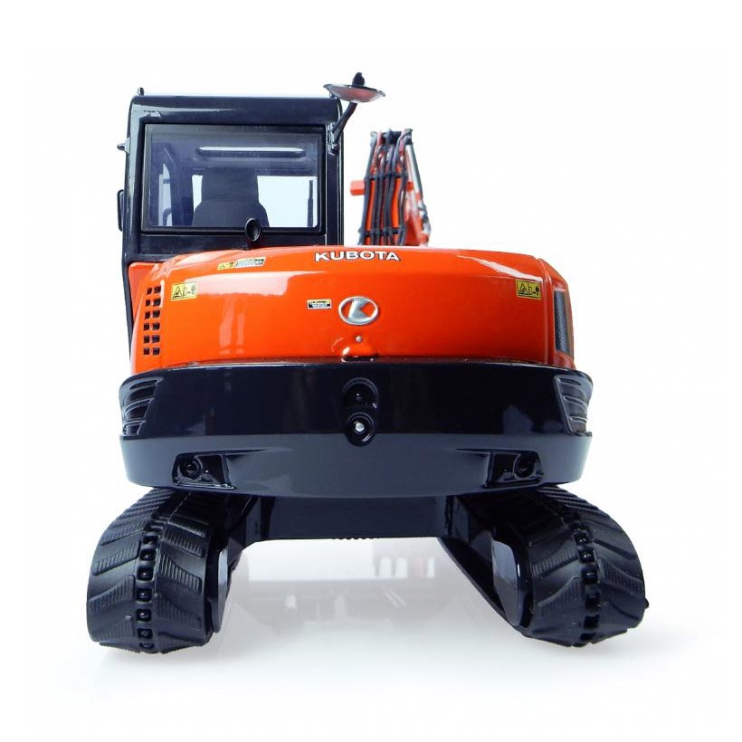1/24 High Detail Kubota KX080-4 Excavator USA Version — Outback Toys