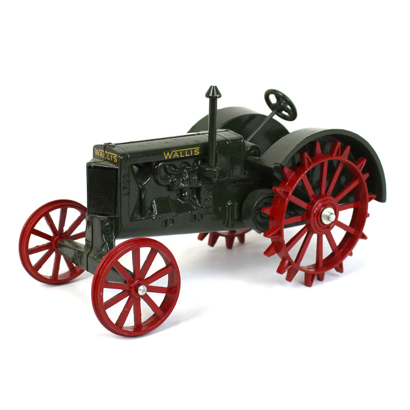 (B&D) 1/16 Wallis 20-30 Green Steel Wheel Tractor - Loose, No Box