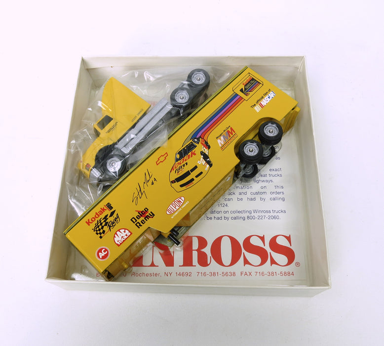 1/64 Winross Sterling Marlin Kodak #4 Ford Truck & Dropbed Trailer